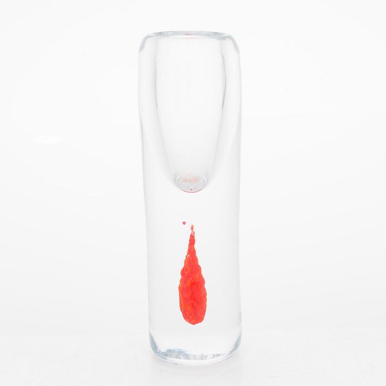 Joonas Laakso, glasskulptur, signerad J. Laakso OX.