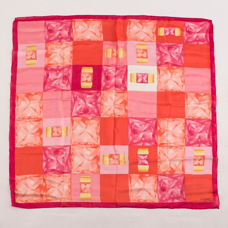 CARTIER, scarf.