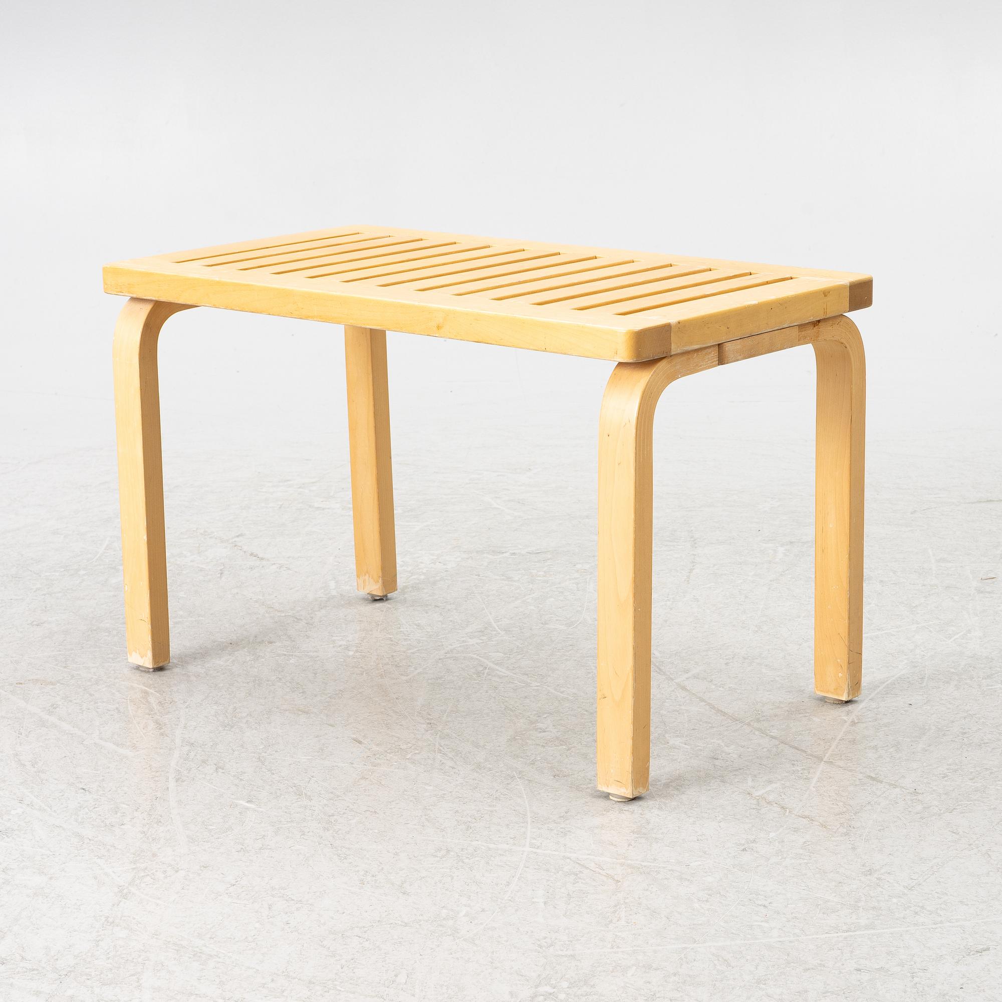 Alvar Aalto, bench, model 153 B, Artek.