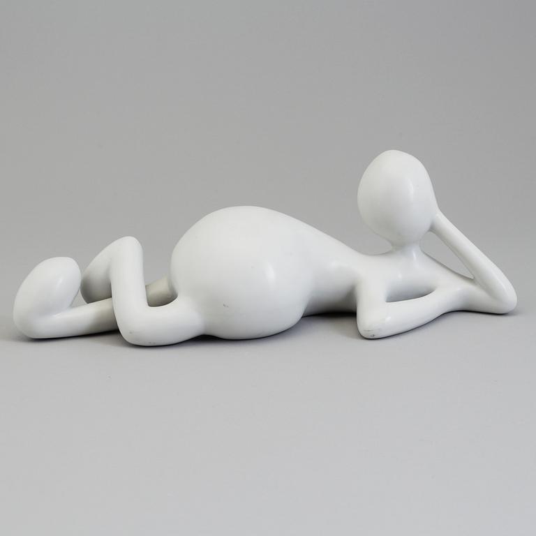 A porcelain sculpture by Monica Ritterband for Royal Copenhagen.