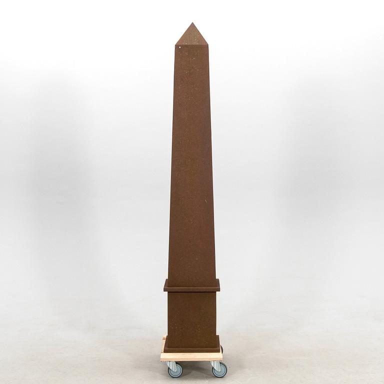 Garden obelisk modern manufacturing.