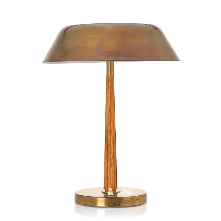 Harald Notini, a table lamp, model '15474', Arvid Böhlmarks lampfabrik, Sweden, 1940s.