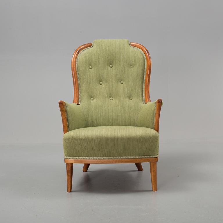 CARL MALMSTEN, lounge chair, "Vår fru", AB OH Sjögren, Tranås, second half of the 20th century.
