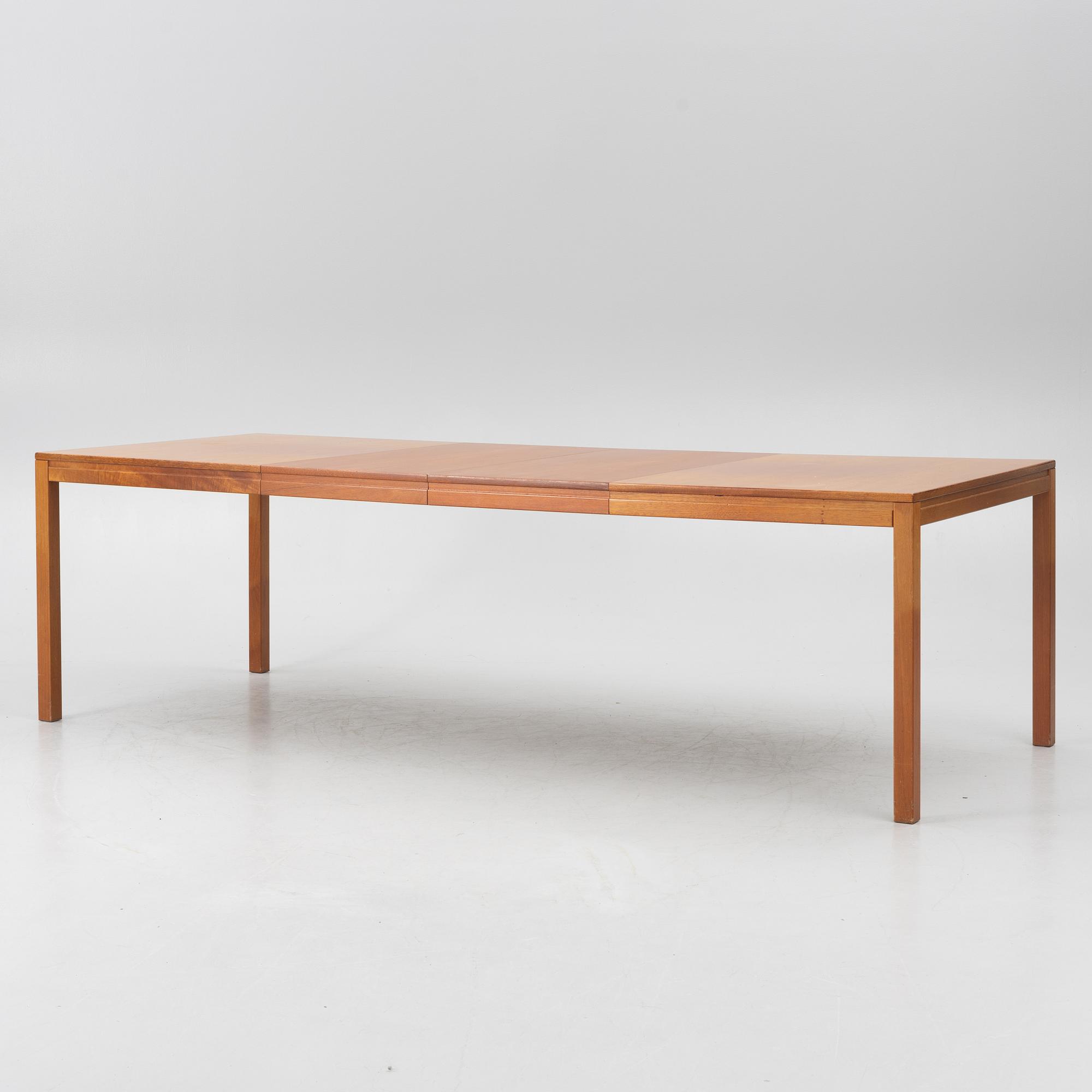 A dining table, Åfors Möbelfabrik, second half of the 20th century.