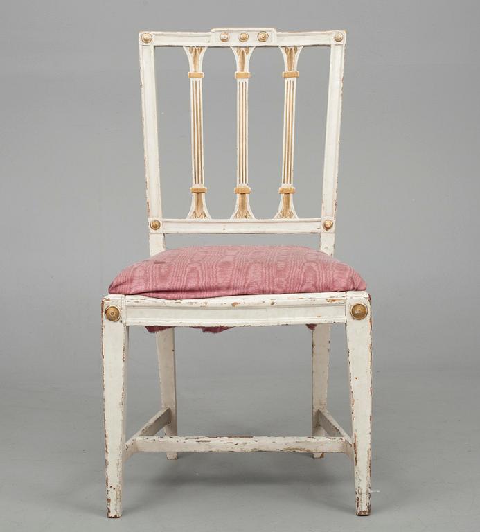 STOL, sengustaviansk, sekelskiftet 1700/1800.