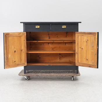 An Art Nouveau sideboard, circa 1900.