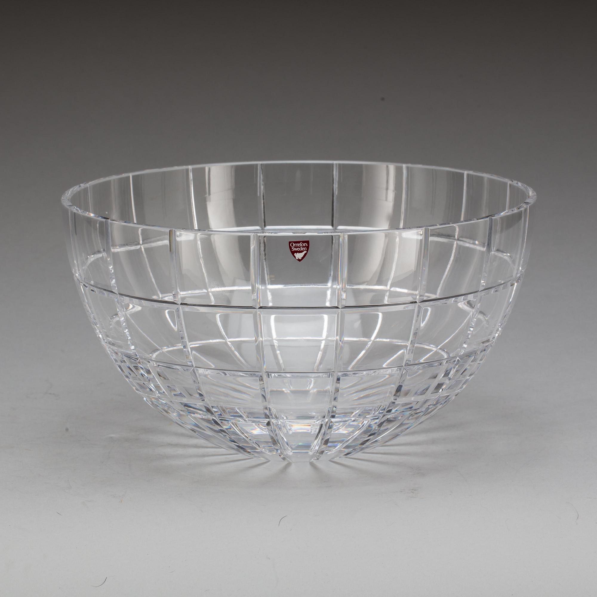 SKÅL, glas. Jan Johansson. Orrefors 37-86.