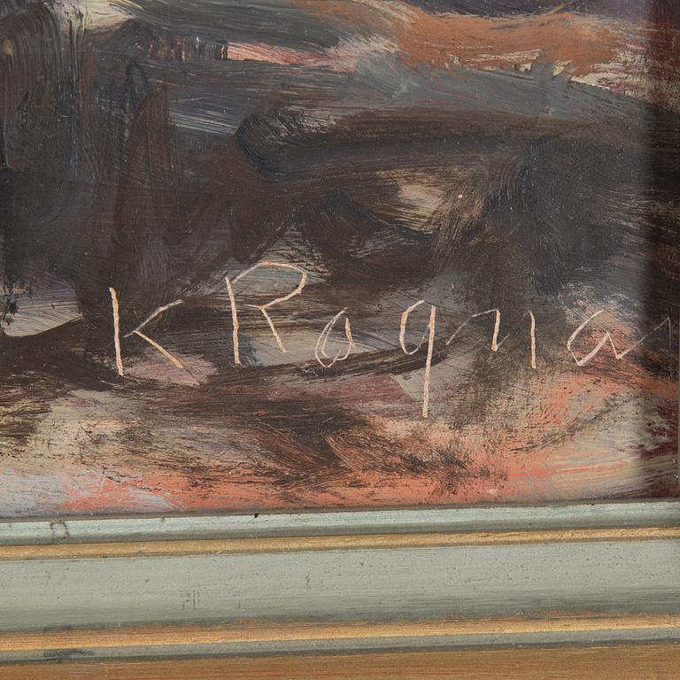 KARL-RAGNAR JOHANNESSON, oil on canvas, signed K. Ragnar.