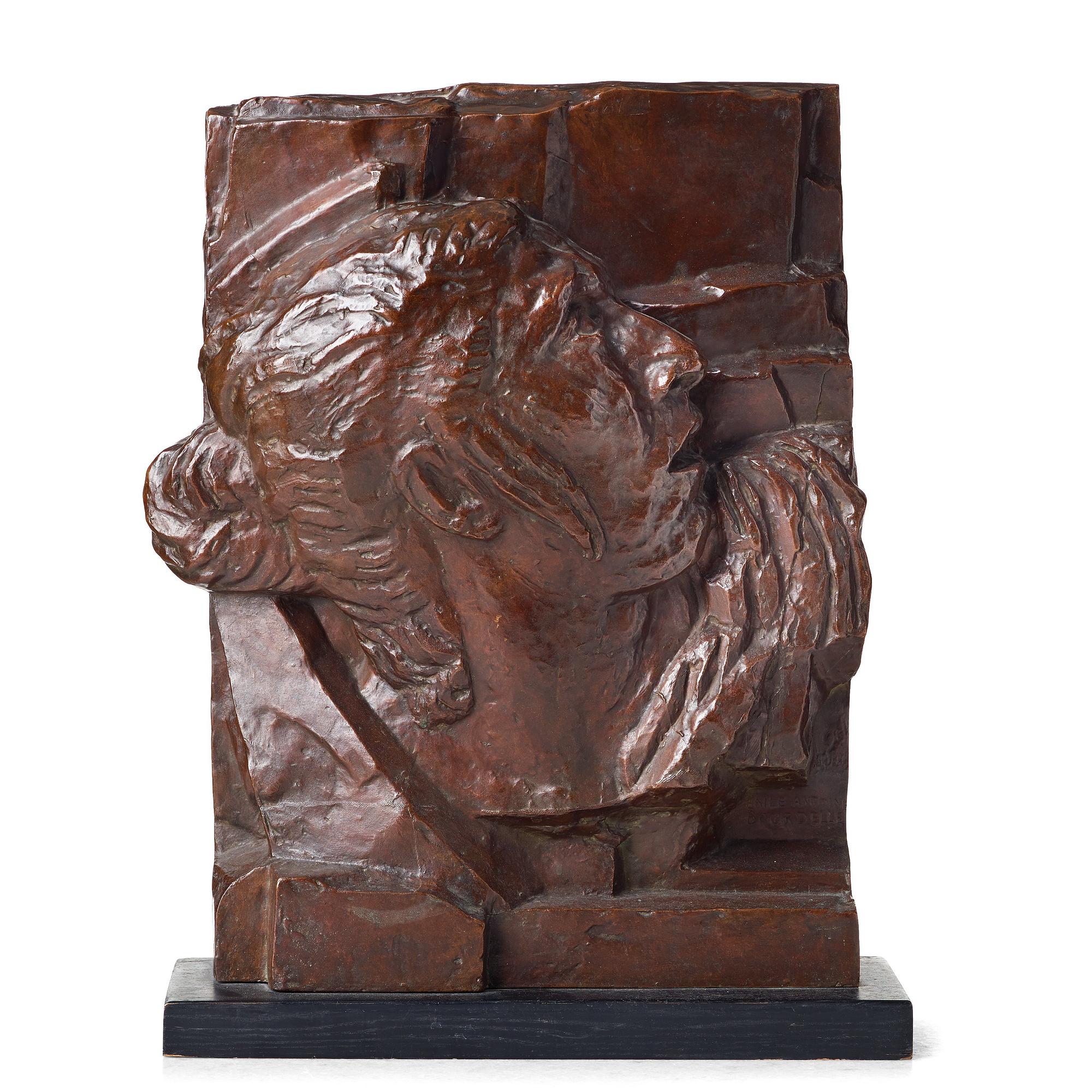 Émile-Antoine Bourdelle, "L’Effroi" (=The terror).
