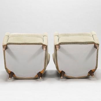 A mid-20th century armchairs.