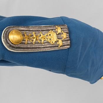 UNIFORM, svensk, m/1895 för officer vid Livregementets dragoner.