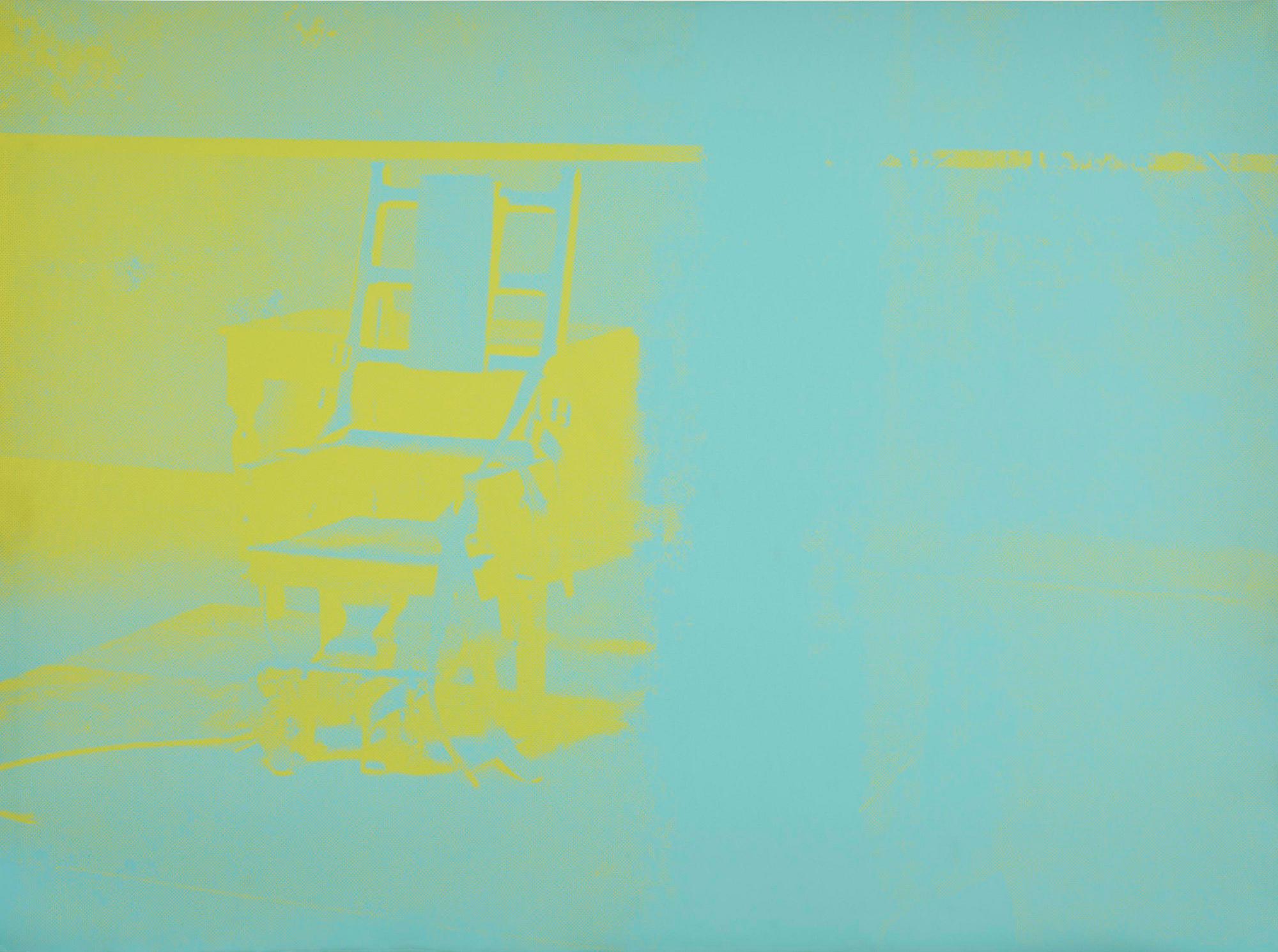 Andy Warhol, "Electric chair".