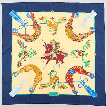 Hermès, scarf, "Samourai".