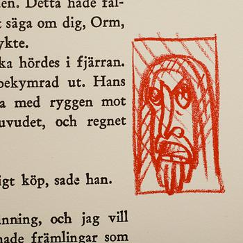 JORDI ARKÖ, "Röde Orm", av Frans G Bengtsson och med bilder av Jordi Arkö.