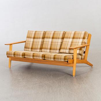 Hans J Wegner, GE-290 oak sofa, Denmark, second half of the 20th century.