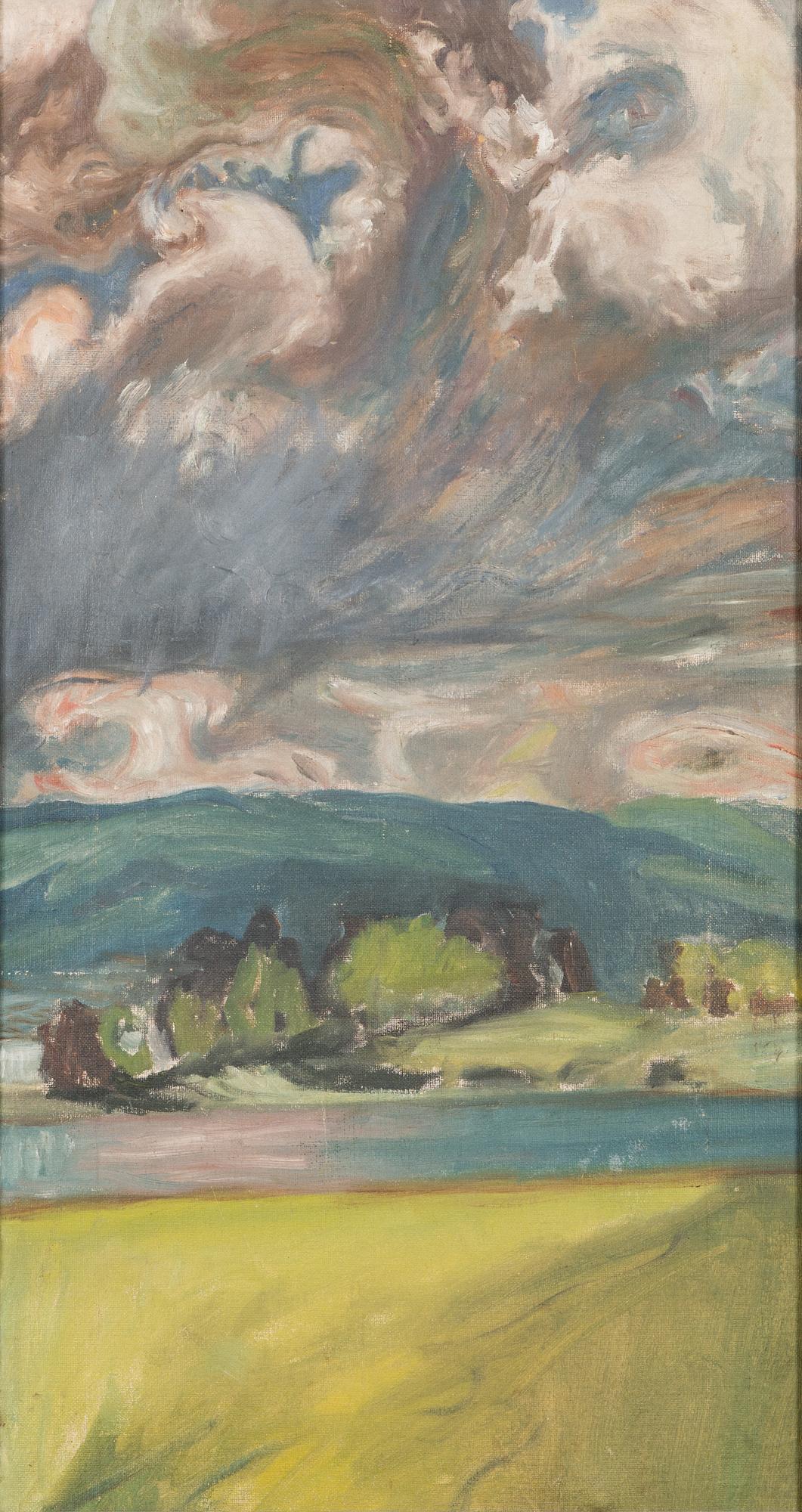 Eemu Myntti, oil on canvas, unsigned.