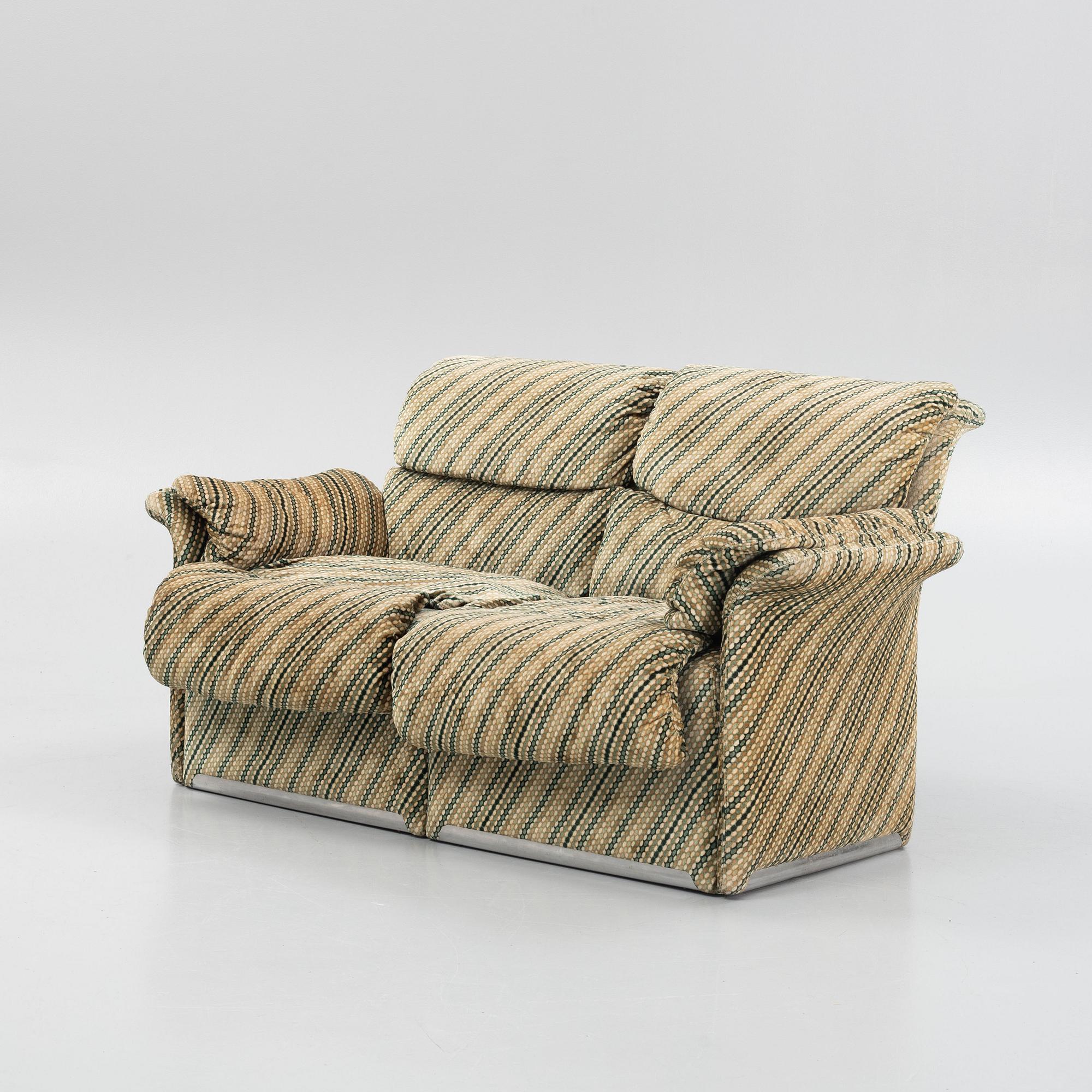 Sofa, Saporiti, Italy, latter part of the 20th century.