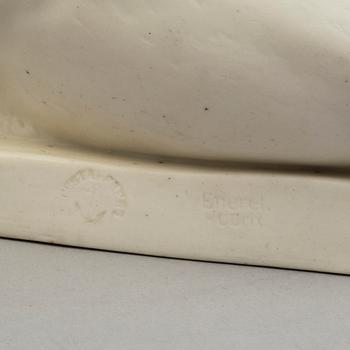 A PARIAN FIGURE, Eneret, Gustafsberg, second half of the 19th century.