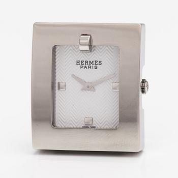 HERMÈS, Belt, wristwatch, 26 x 30 mm.