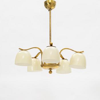Paavo Tynell, a ceiling lamp, model '1446,' Taito Oy, Finland 1930-40's.
