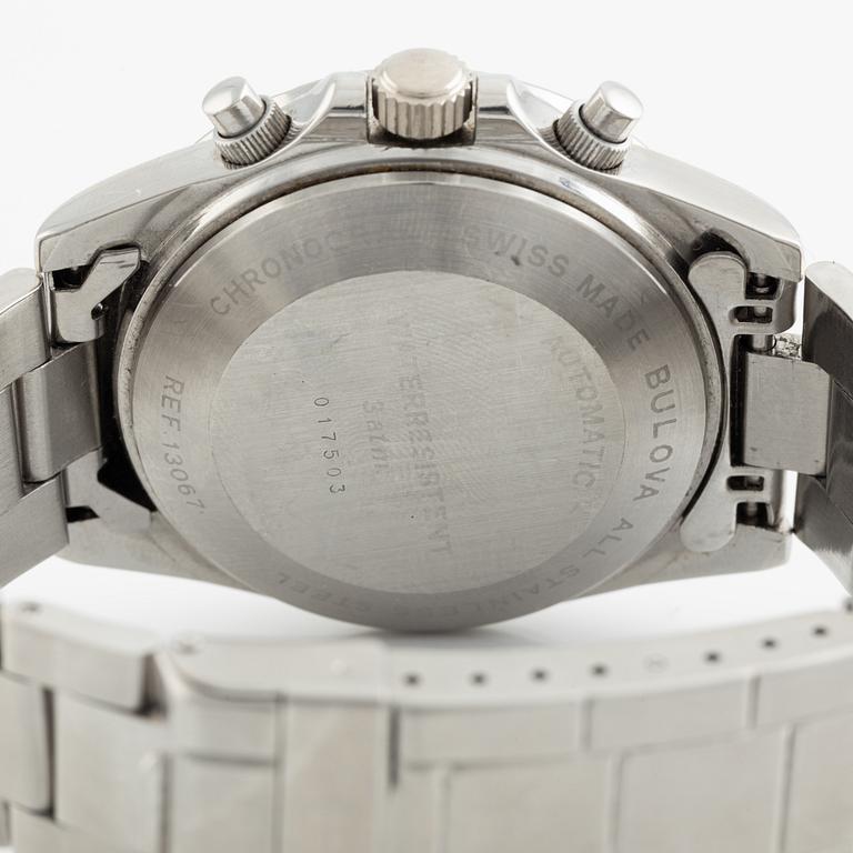 Bulova, wristwatch, chronograph, 39 mm.
