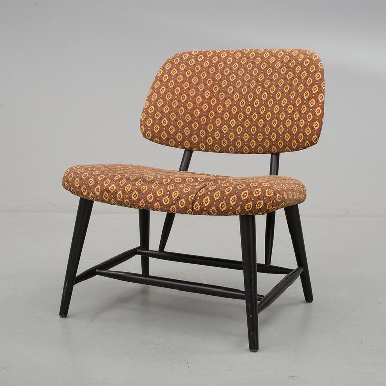 FÅTÖLJ, "Te-ve", Alf Svensson, Ljungs Industrier, 1950-/60-tal.