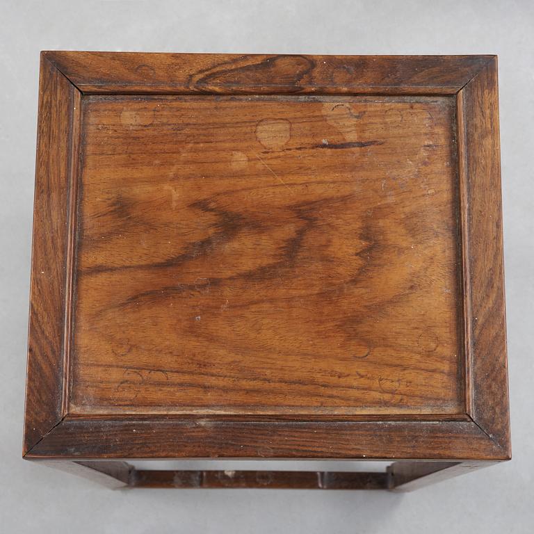 Two Chinese side tables, early 20th Century.