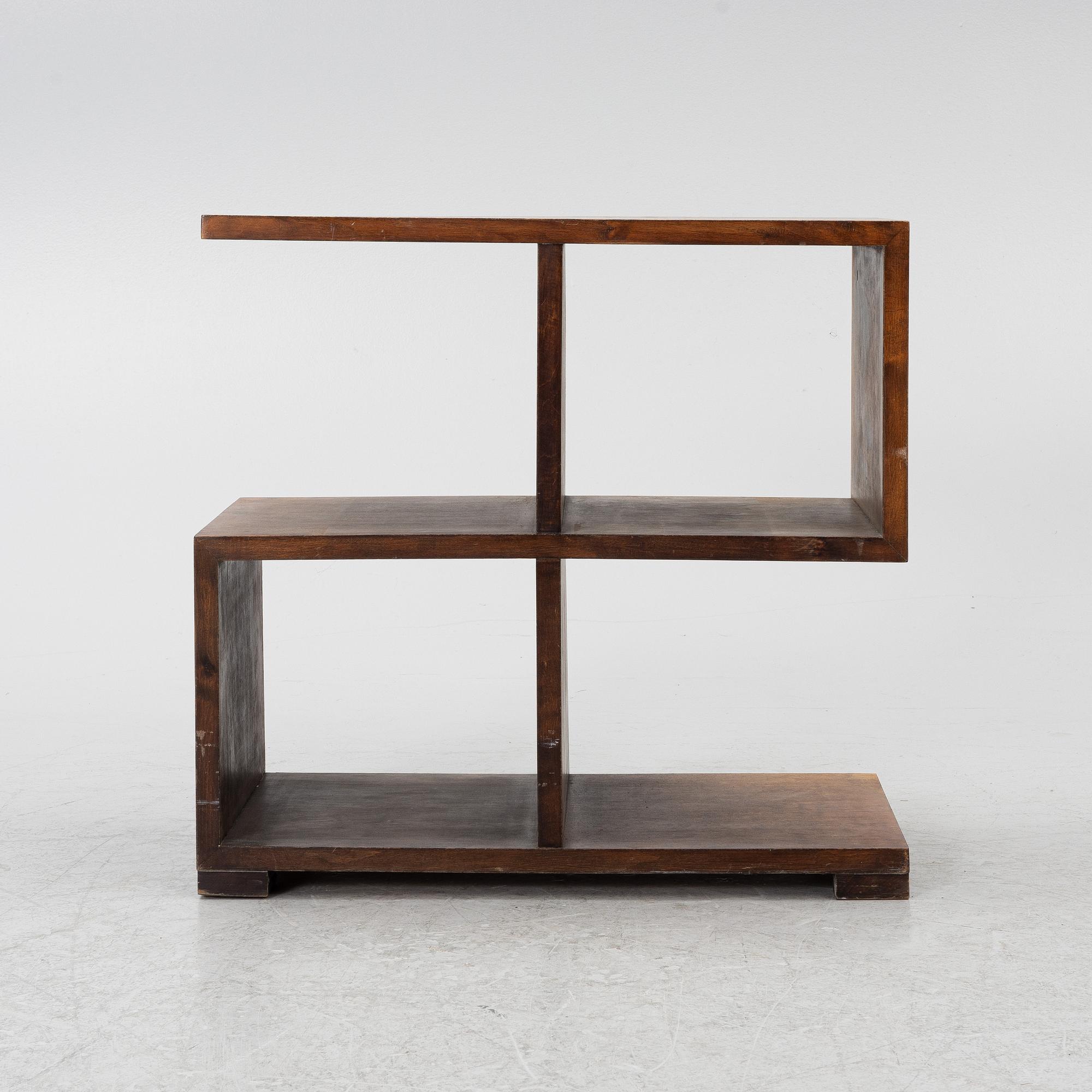Floor shelf, functionalist, 1930s/40s.