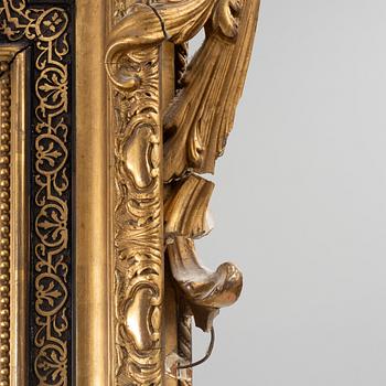 A late 19th Century mirror.
