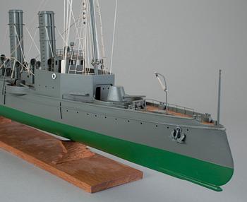 FARTYGSMODELL, torpedkryssaren "Psilander", 2000-tal.