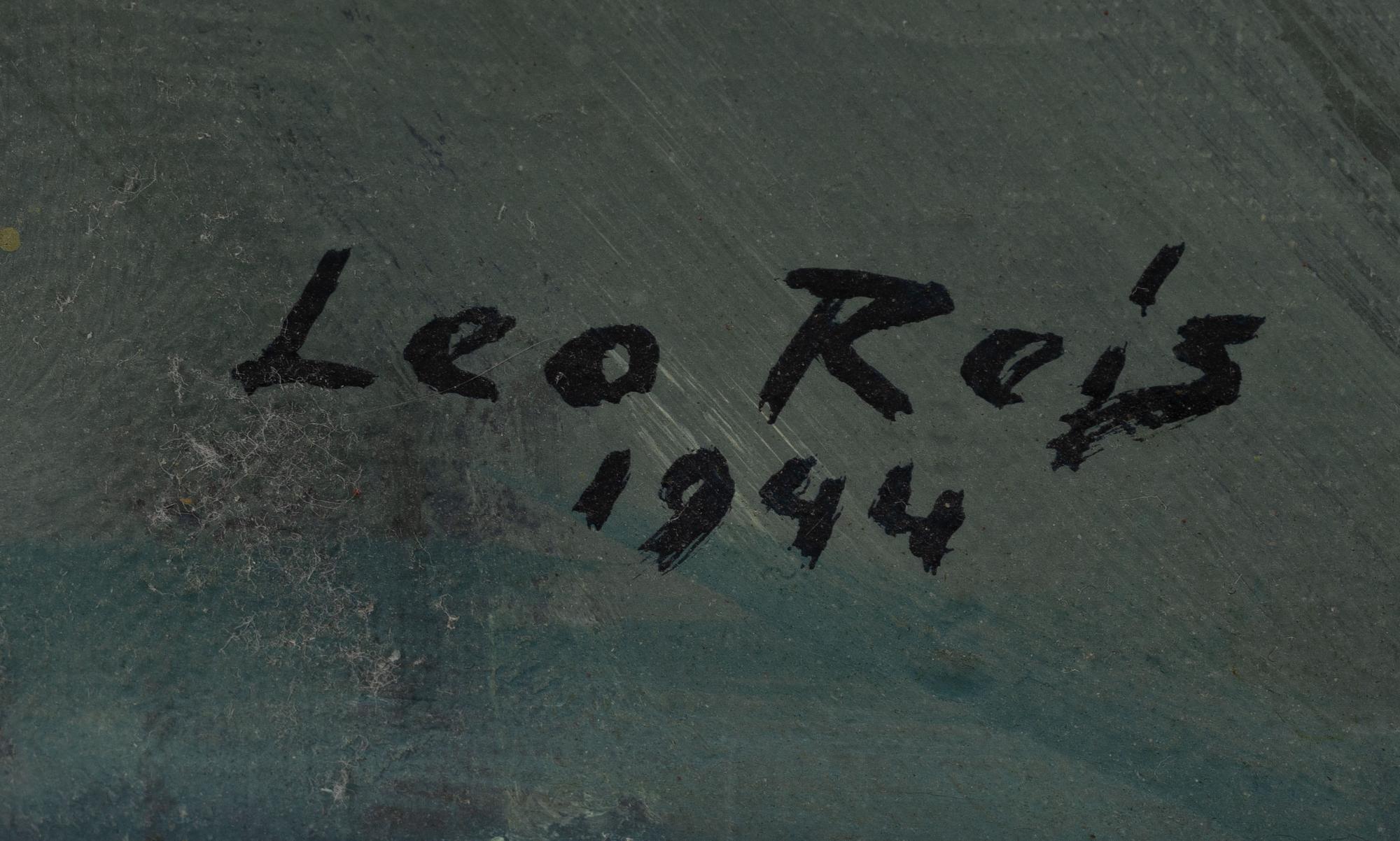 Leo Reis, "Mannen med blomman".