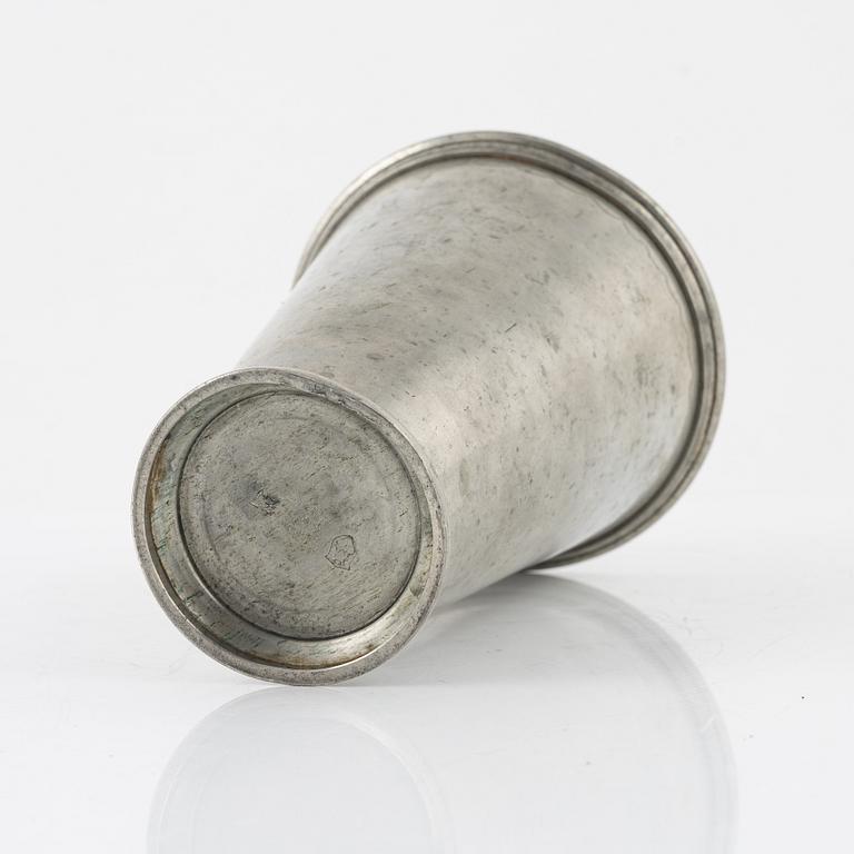 A pewter vase, Svenskt Tenn, Stockholm, 1926.