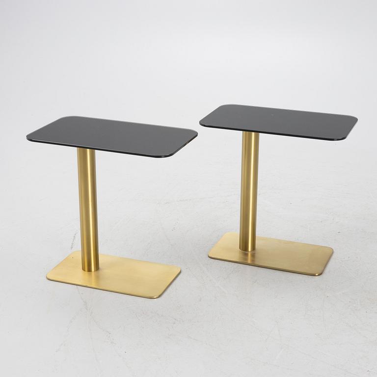 Tom Dixon, a pair of 'Flash Rectangle' tables.