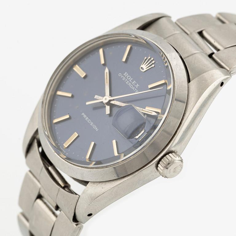 Rolex, Oysterdate, Precision, armbandsur, 34 mm.