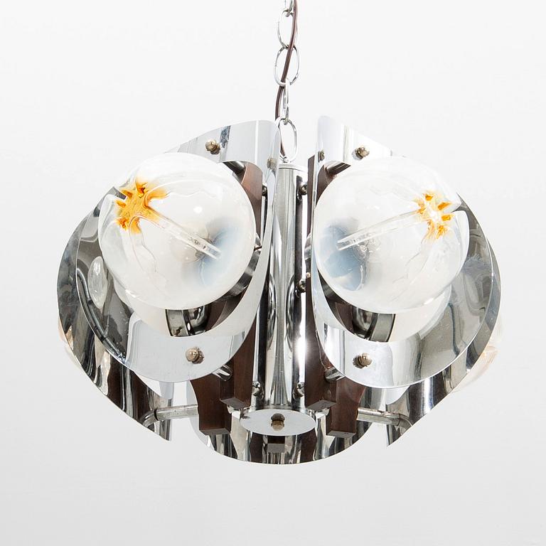 Chandelier, Mazzega, Murano, Italy, second half of the 20th century.