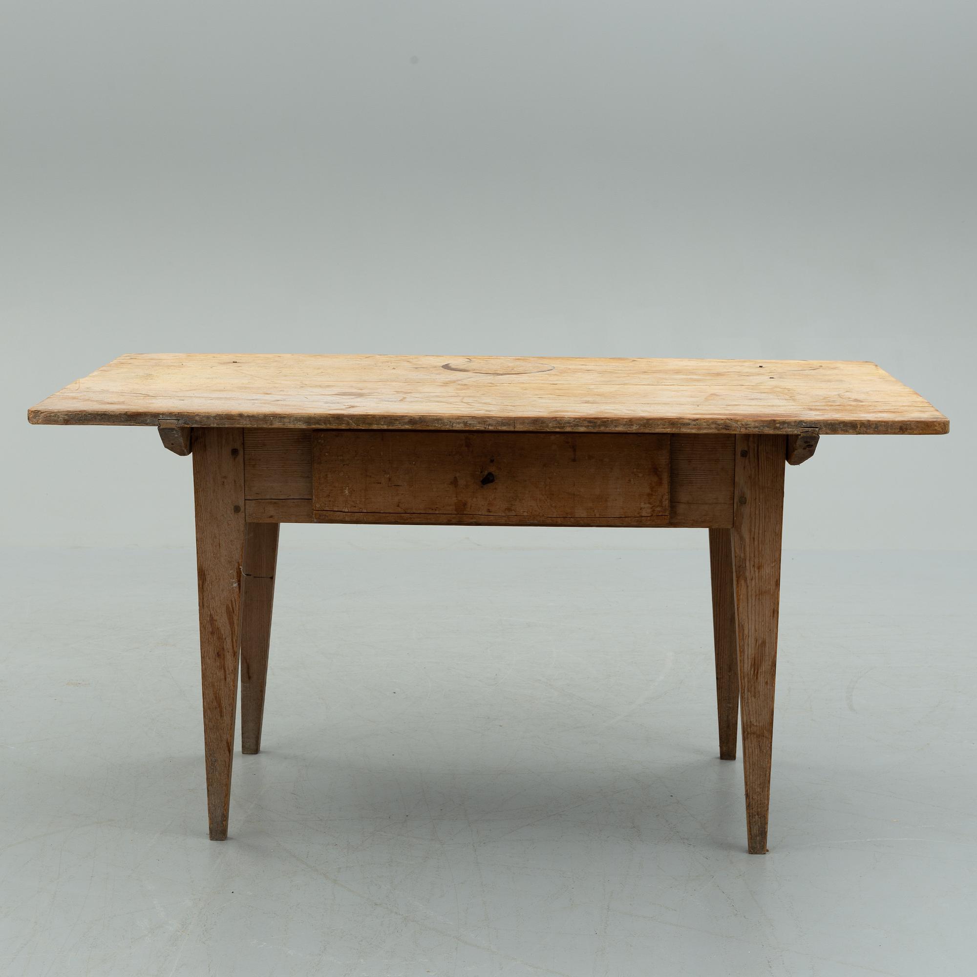 BORD, allmoge, Hälsingland, 1800-tal.