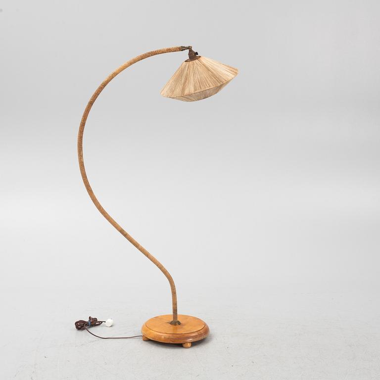 Floor lamp, late 20th century.