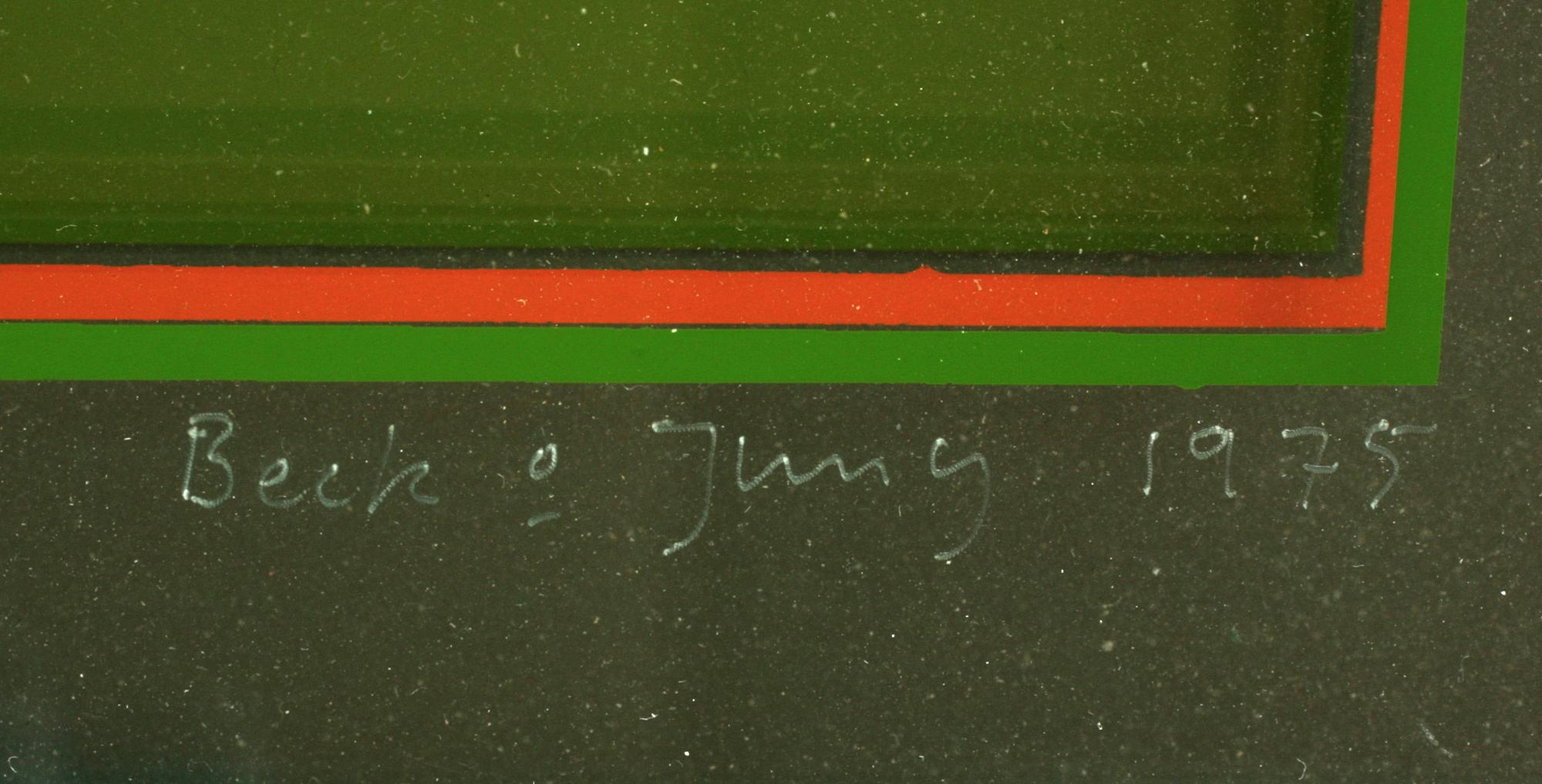 BECK & JUNG, multipel, plexiglas, sign, numr 15/25 o dat 1975.