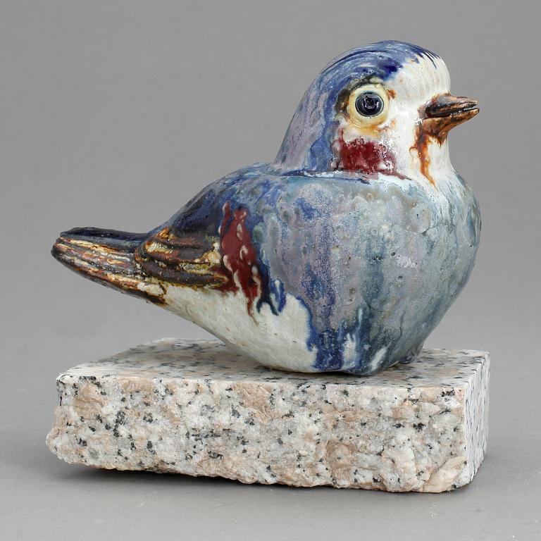 FIGURIN, stengods, Tyra Lundgren, Gustavsberg, Stämpelsignerad.