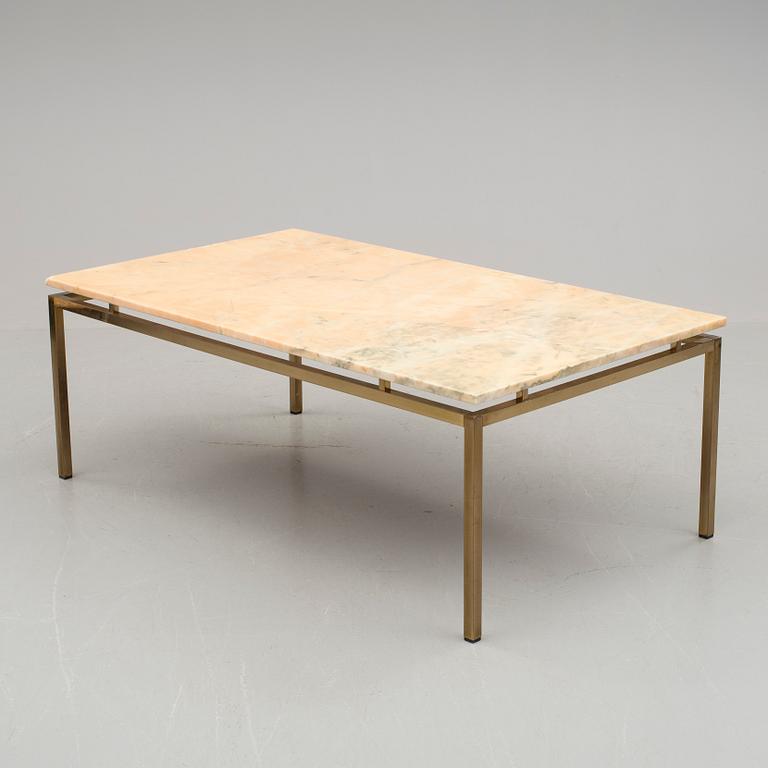 SOFFBORD, mässing och sten, 1900-talets slut.