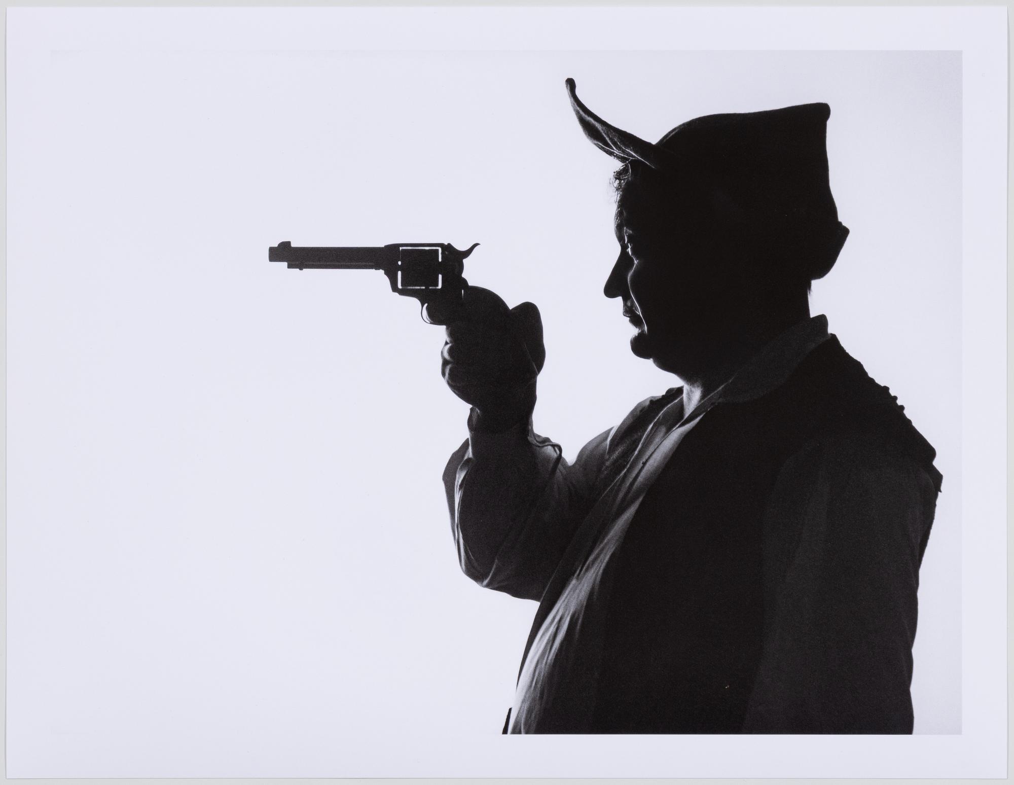 Per-Olow Anderson, "Carl-Gustaf Lindstedt during the filming of Wild West Story", 1964.