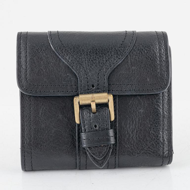 Mulberry, väska och plånbok.