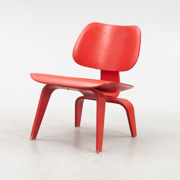 Charles & Ray Eames, a 'LCW' chair, Vitra, dated 2003.