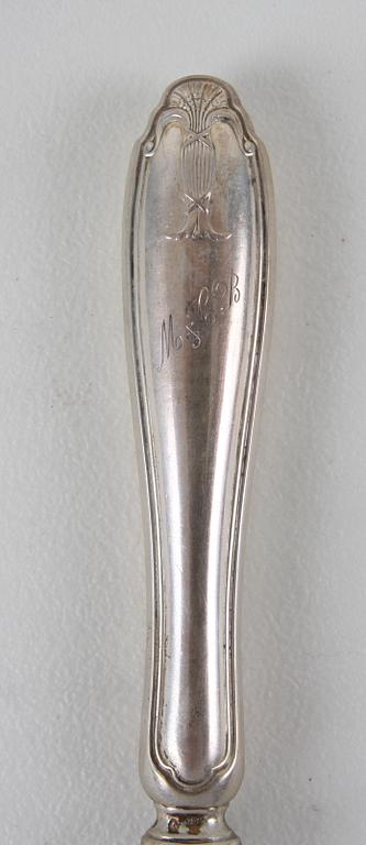 MATKNIVAR, 12 st. Silver, modell "Vasa".