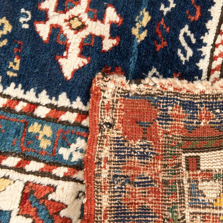 Carpet Kazak semi-antique/antique approx. 226x118 cm.
