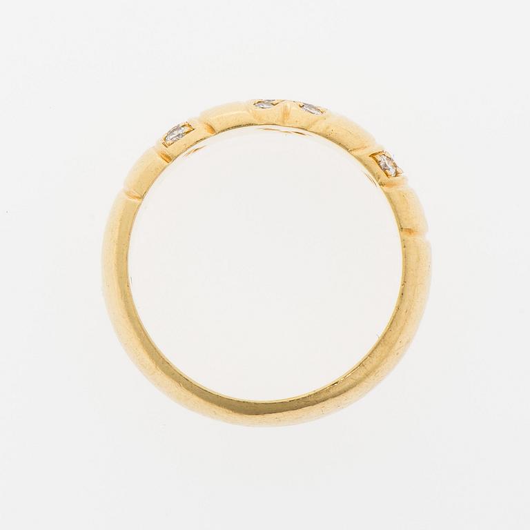 RING, briljantslipade diamanter, 18K guld.