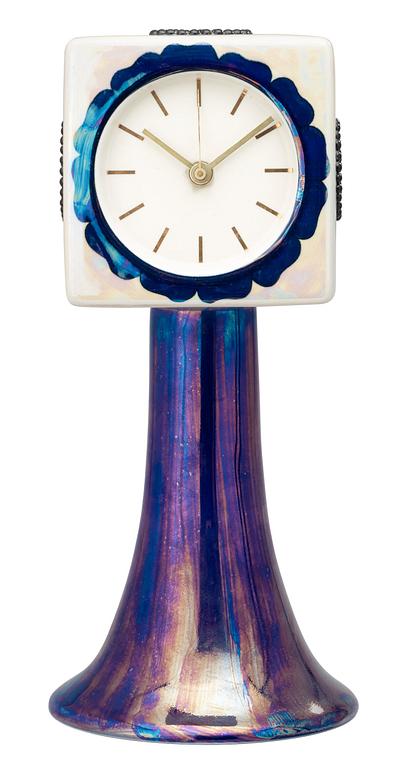 A Birger Kaipiainen ceramic table clock.