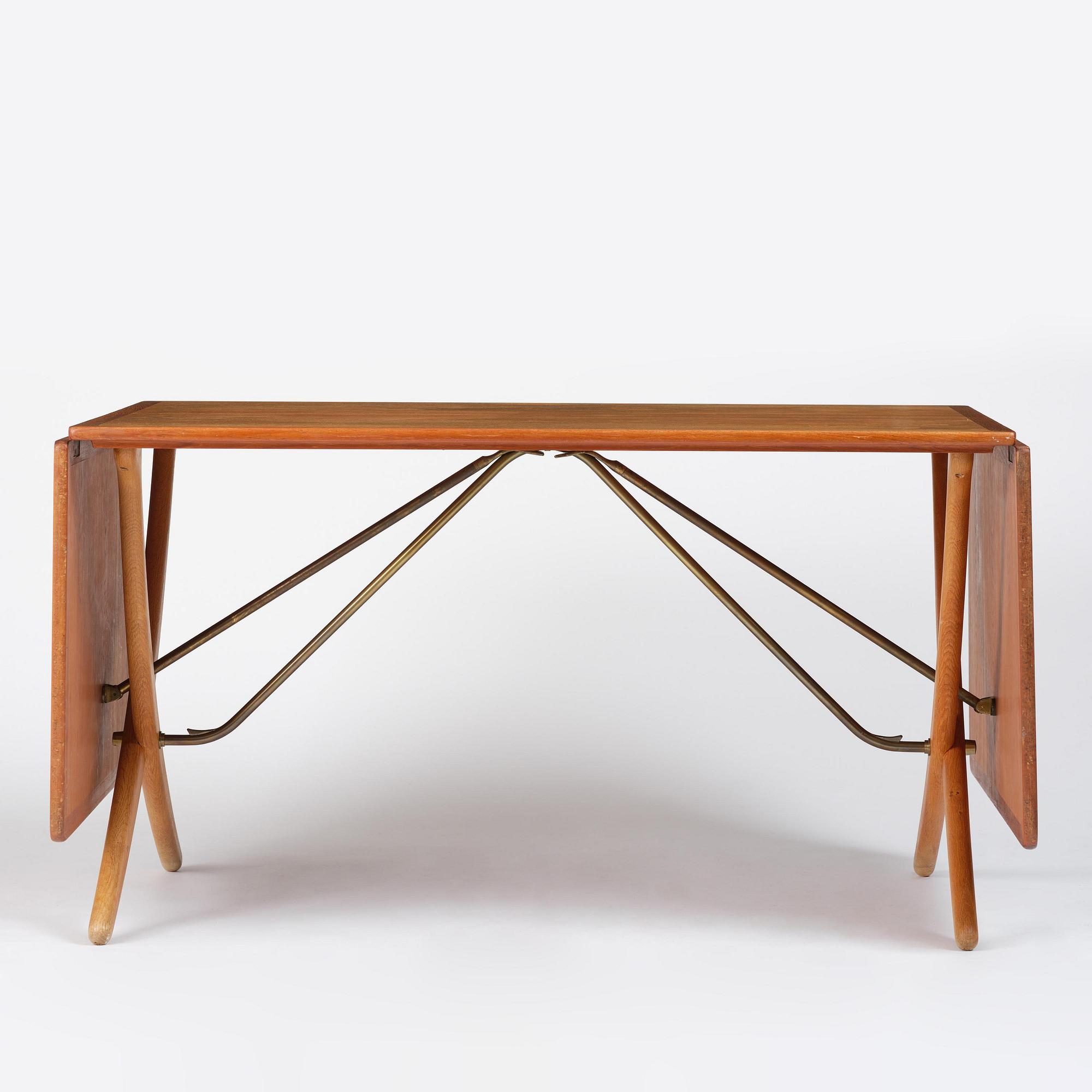 Hans J. Wegner, a dining table model "AT-304", Andreas Tuck, Denmark, 1960s.