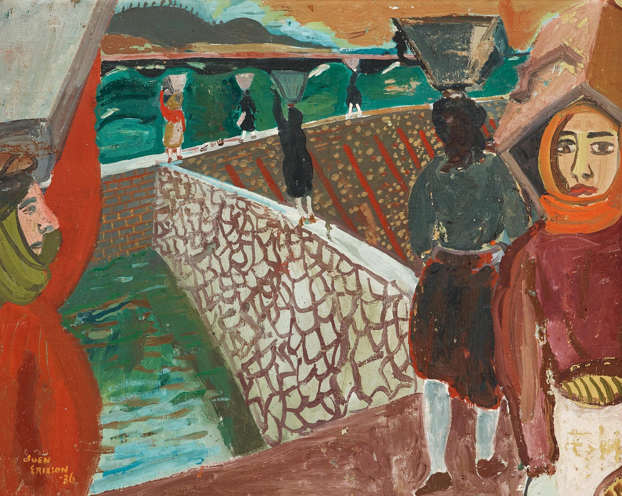 Sven X:et Erixson, "Hamnbygget i Portugal".