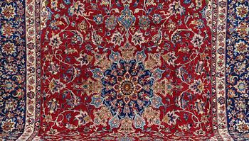 A carpet, Najafabad, around 500 x 340 cm.